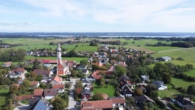 Einmalige Gelegenheit: Architektenhaus in idyllischer Lage nahe dem Ammersee - Blick über Hechenwang und über den Ammersee